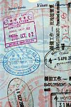 Passport Visa Stamps