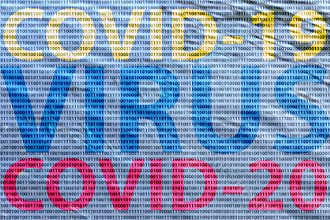 Covid virus in binary concept