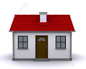 Small house, front view