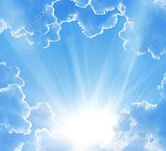 Fantasy beautiful clouds