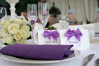 Wedding table