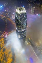 A prominent landmark on Hong Kong Island