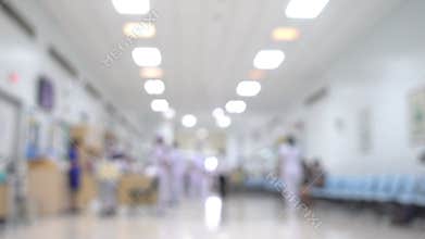 The Scene Of Movement In The Hospital Examination Room