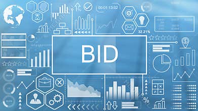 Bid, Animated Typography