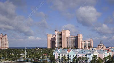 Nassau the Bahamas Skyline