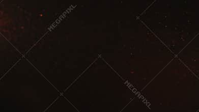 Sparks abstract background blur orange particles