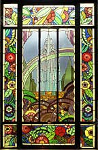 Stained glass window