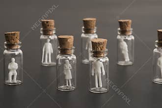 Covid-19 pandemic, people immune or protected