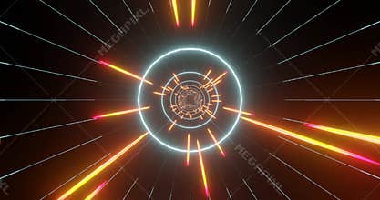 Lightspeed Flight in Warpspeed in 4K