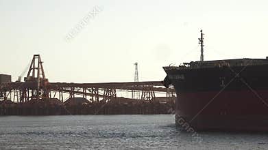 Merchant ship Port Hedland Pilbara Ports Authority Western Australia 05