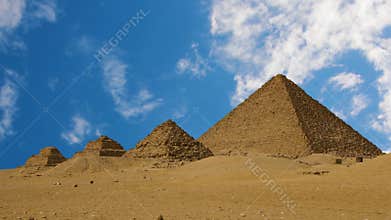 Ancient Egyptian pyramids, symbol of Egypt