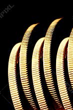 Gold Coins On Edge