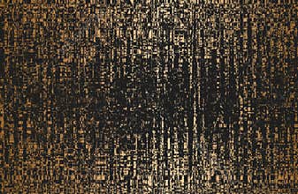 Distressed overlay texture of golden fabric. Textile with eastern floral ornament, leaves and flowers. grunge background. abstract