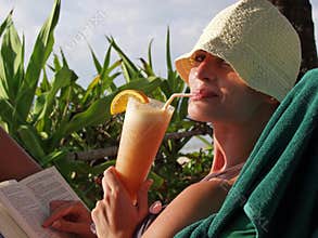 Beach cocktail
