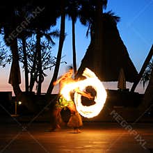 Fiji Fire Dance
