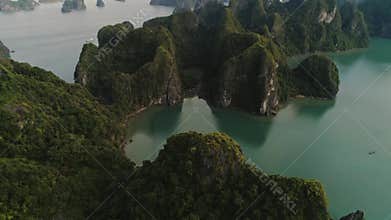 Directly above video shows of Halong Bay in Vietnam