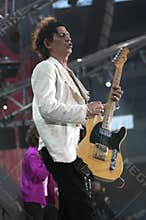 The Rolling Stones : Keith Richards during the concert