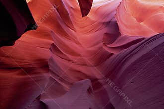 Colorful Lower Antelope Canyon