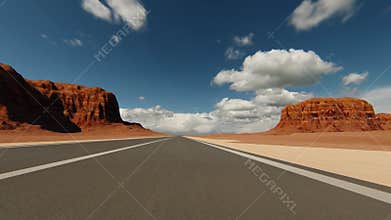 Road driving