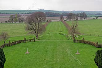 Ashdown House gardens - Oxfordshire - United Kingdom