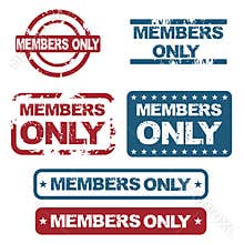 Members only stamps