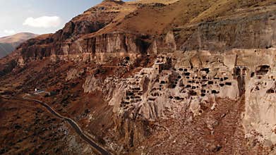 Vardzia Cave Monastery on Erusheti Mountain