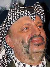 Yasser Arafat - wax statue
