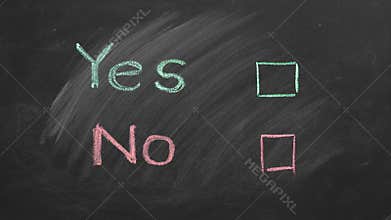 Vote Yes or No. Your choice.