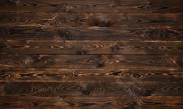 Wooden background, rustic brown planks texture, old wood wall backdrop