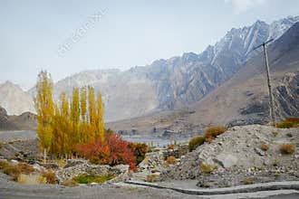 Small village in Passu , Gilgit Baltistan, Pakistan
