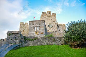 The Castle Rushen in the Isle of Man