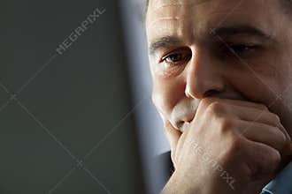 Man thinking