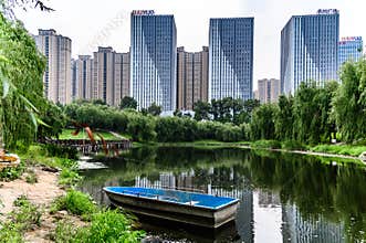 Changchun Park Landscape, Changchun City, China