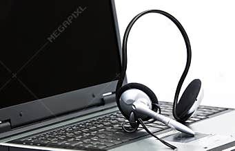 Computer and headset