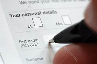 Application form