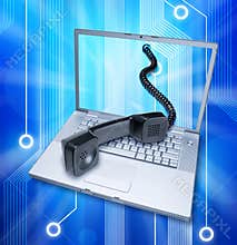 Telephone Computer Internet Video