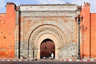 Bad Agnaou door, Marrakesh.