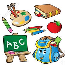 School cartoons collection
