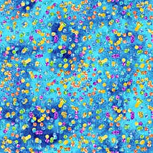 Glitter hand drawn artistic holiday polka dots  sparkling net seamless background