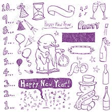 New Year Doodles