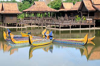 Cambodia boat