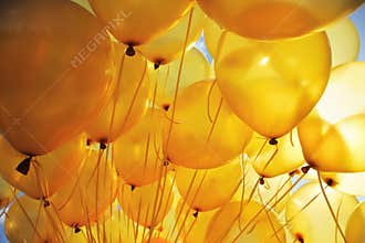 Balloons background