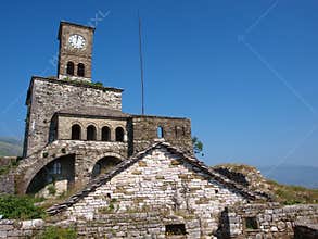 Castle in Gjirokastra, Albania