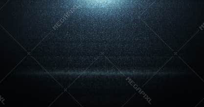 Dark blue vintage old grunge film strip frame background, old movie damage effect like vhs, retro movie glitch effect