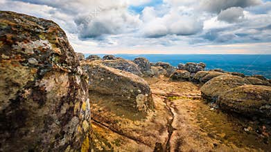 Knobby Rock Terrace Viewpoint at Phu Hin Rong Kla, Thailand