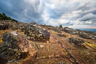 Knobby Rock Terrace Viewpoint at Phu Hin Rong Kla, Thailand