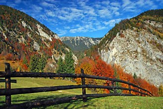 Autum landscape, Romania