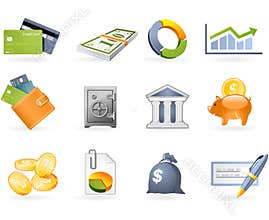 Banking and Finance icon set