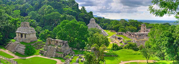 Palenque Ancient Maya Temples, Mexico