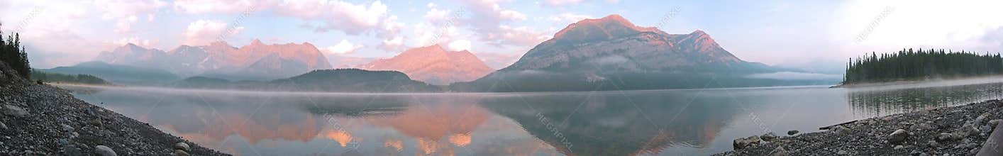 Mountain Lake Panoramic